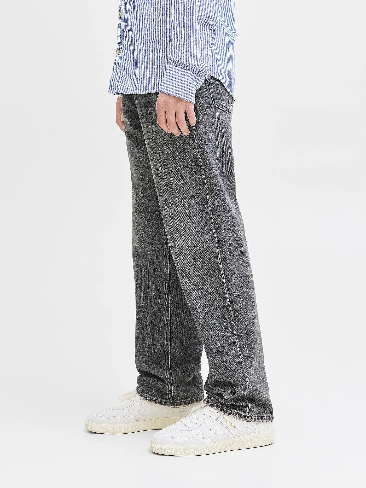 JACK & JONES | Jungen  Jeans Regular Fit JJICHRIS  | schwarz