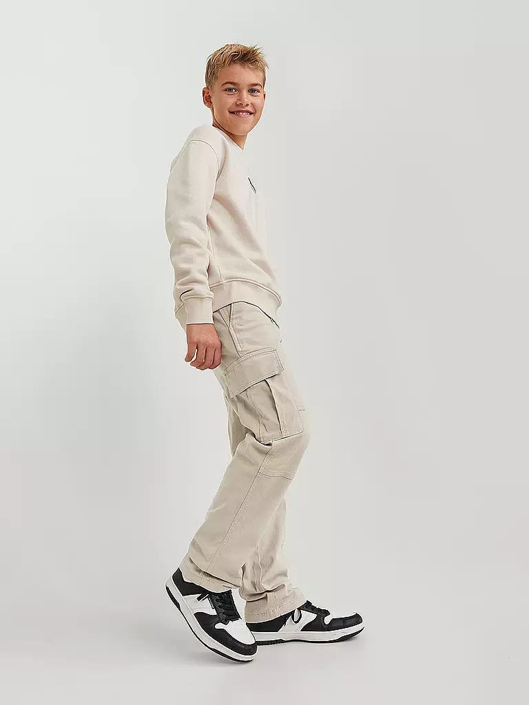 JACK & JONES | Jungen Cargohose JSPTKANE JJHARLOW | beige