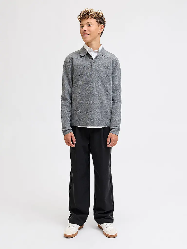 JACK & JONES | Jungen Hose JPSTBILL | Schwarz