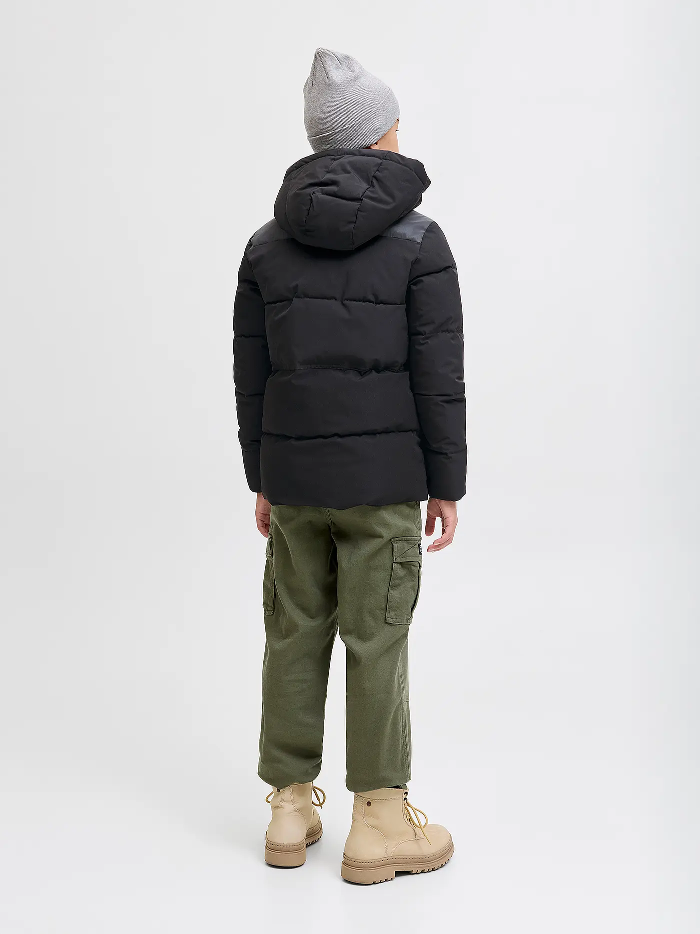 JACK & JONES | Jungen Jacke  JJEOWEN | schwarz