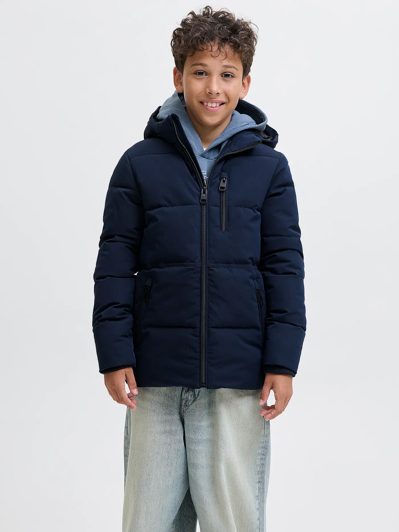 JACK & JONES | Jungen Jacke JJEOWEN | dunkelblau