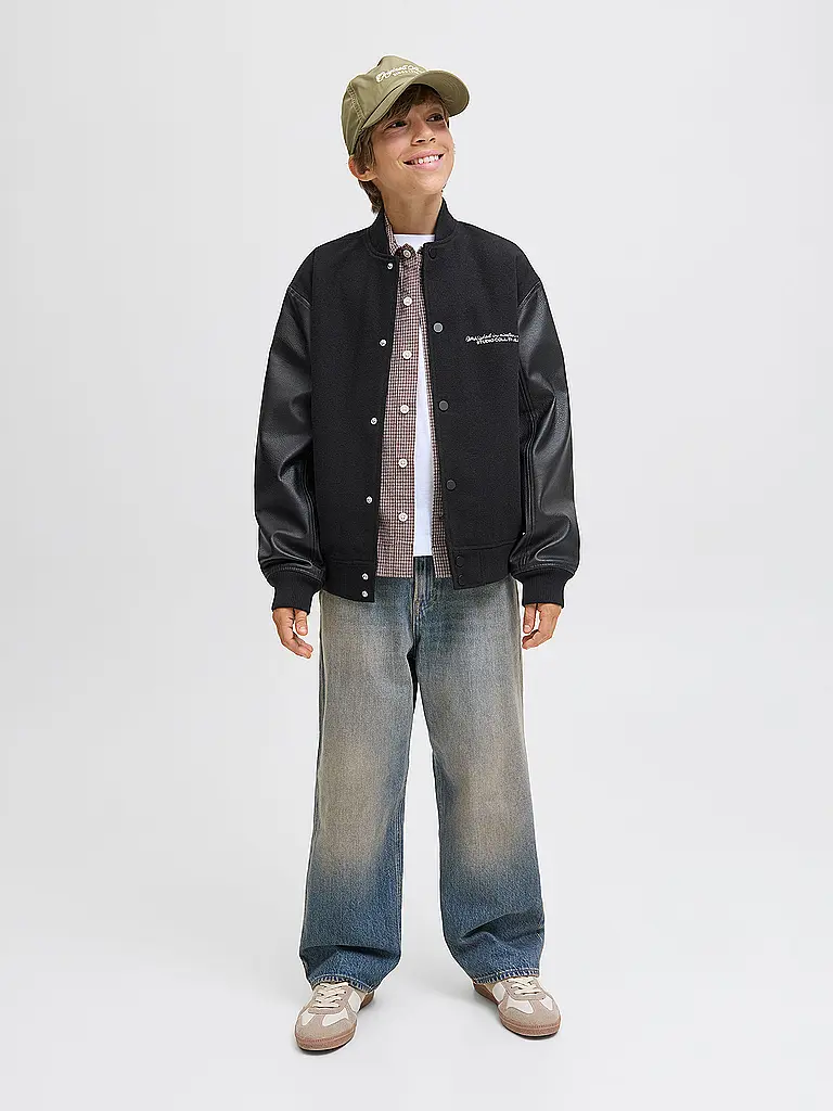 JACK & JONES | Jungen Jacke JJROSS | schwarz