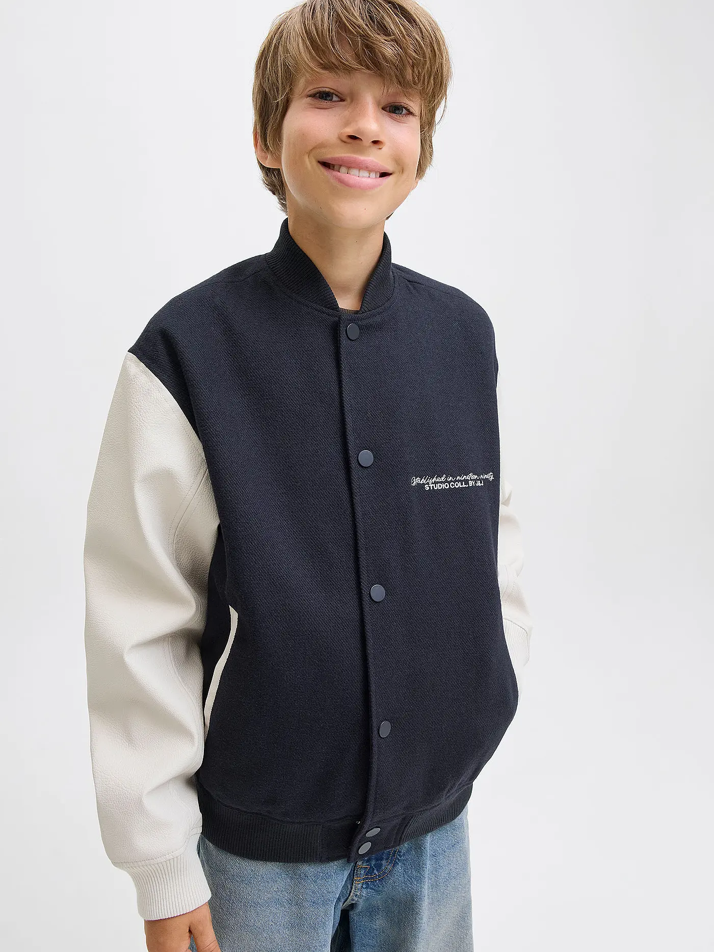 JACK & JONES | Jungen Jacke JJROSS | dunkelblau