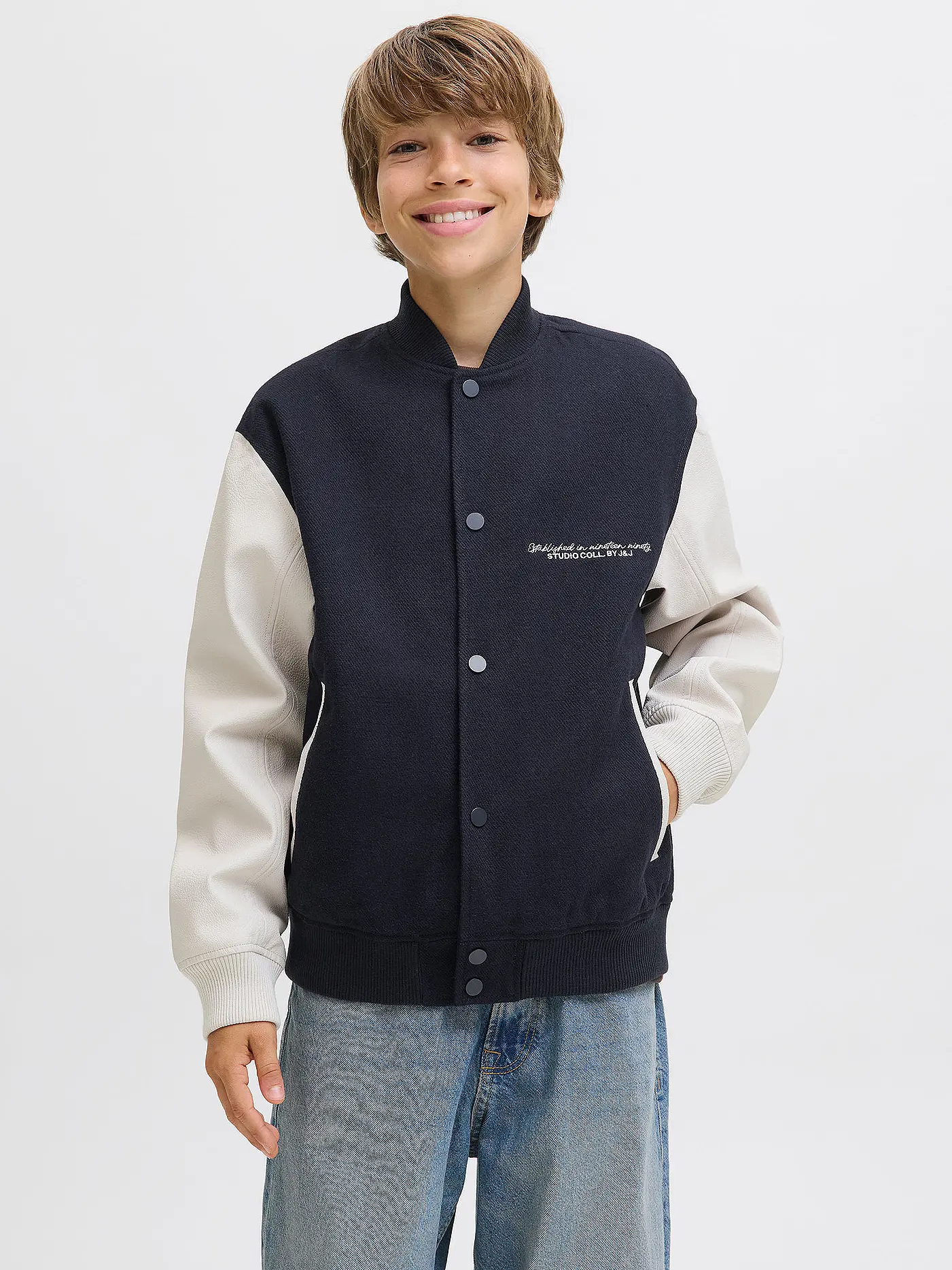 JACK & JONES | Jungen Jacke JJROSS | dunkelblau