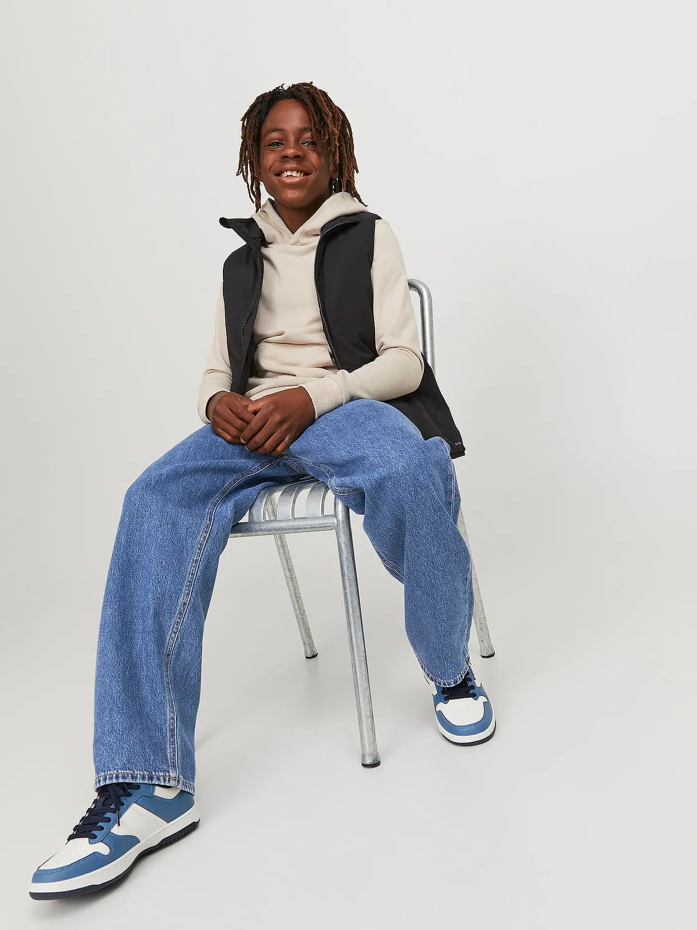 JACK & JONES | Jungen Jeans Baggy Fit JJIALEX | blau
