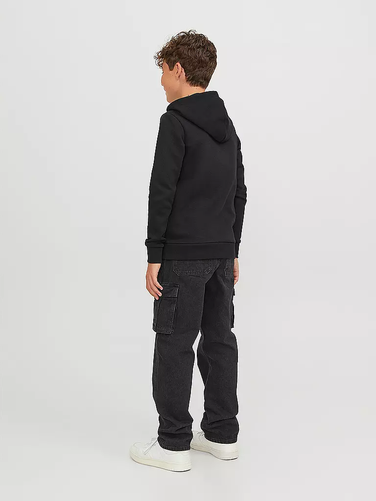 JACK & JONES | Jungen Jeans Straight Fit JJICHRIS | schwarz