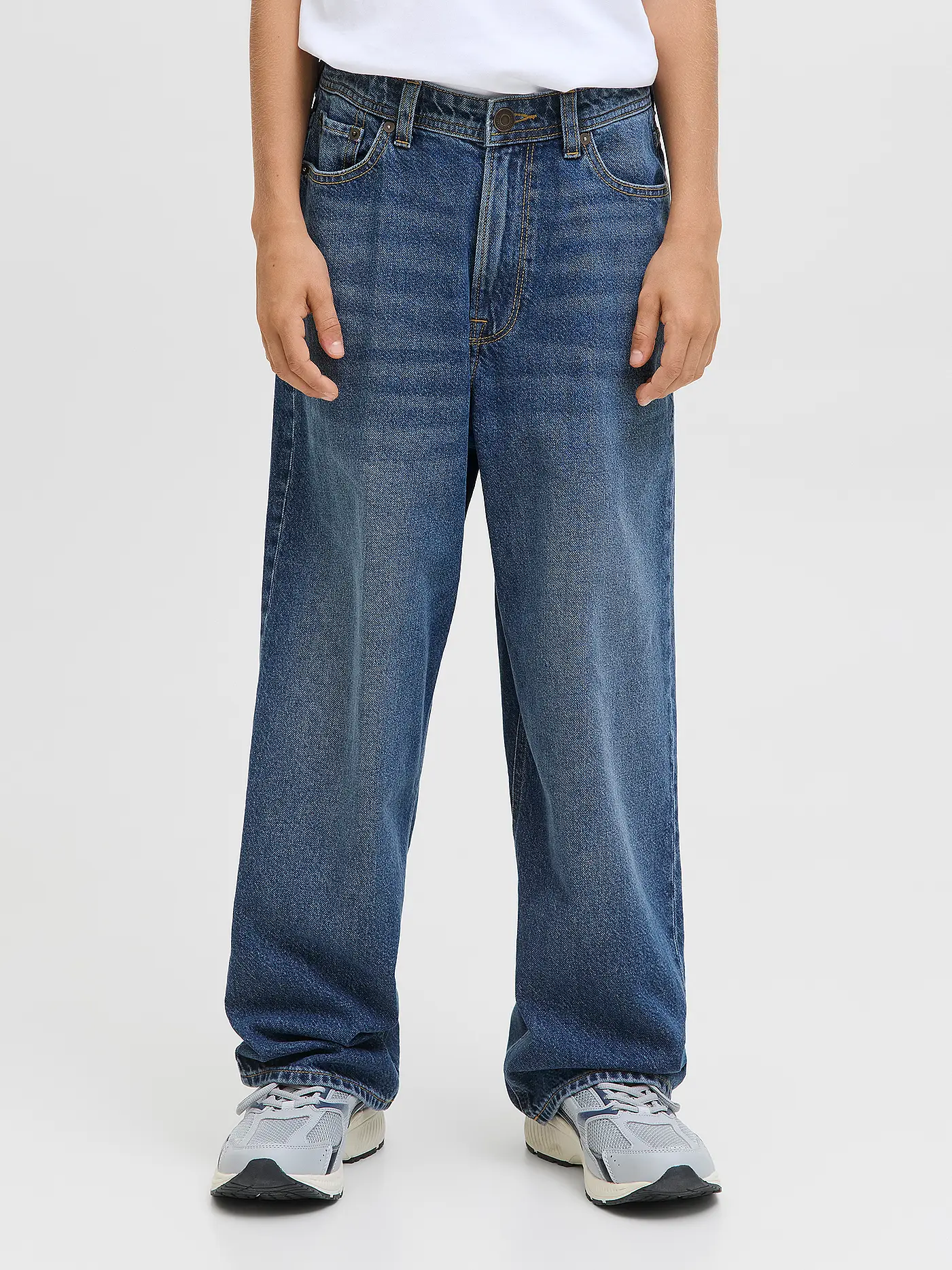 JACK & JONES | Jungen Jeans Tapered Fit JJIRON  | blau
