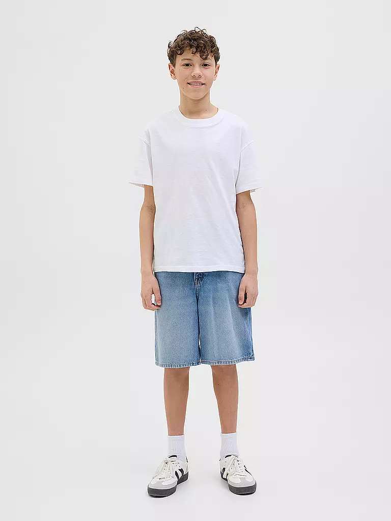 JACK & JONES | Jungen Jeansshorts JJITONY JJORIGINAL | Hellblau
