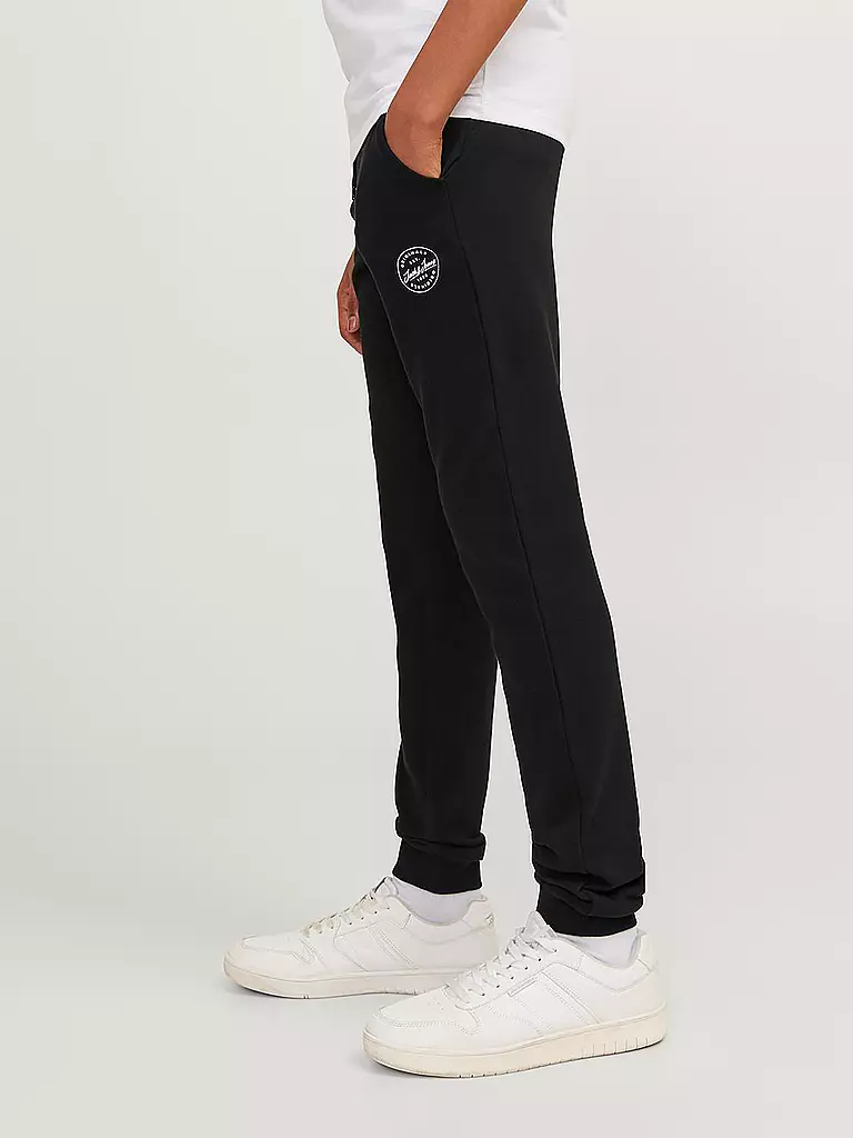 JACK & JONES | Jungen Jogginghose JJIGORDON | Schwarz