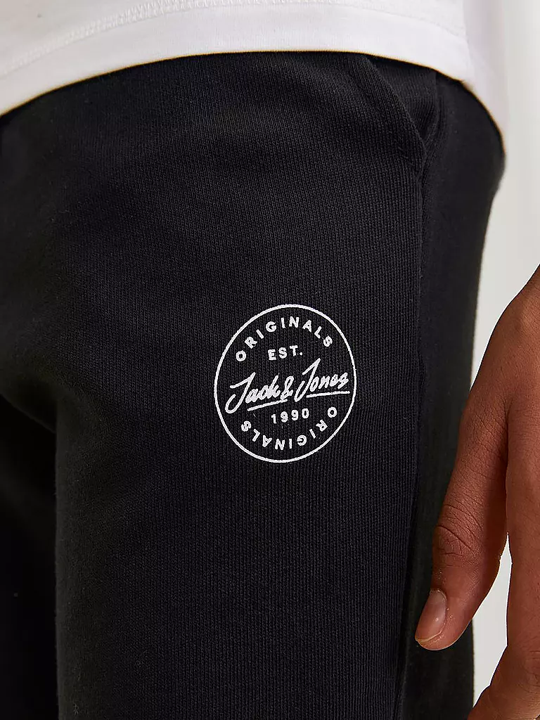 JACK & JONES | Jungen Jogginghose JJIGORDON | Schwarz