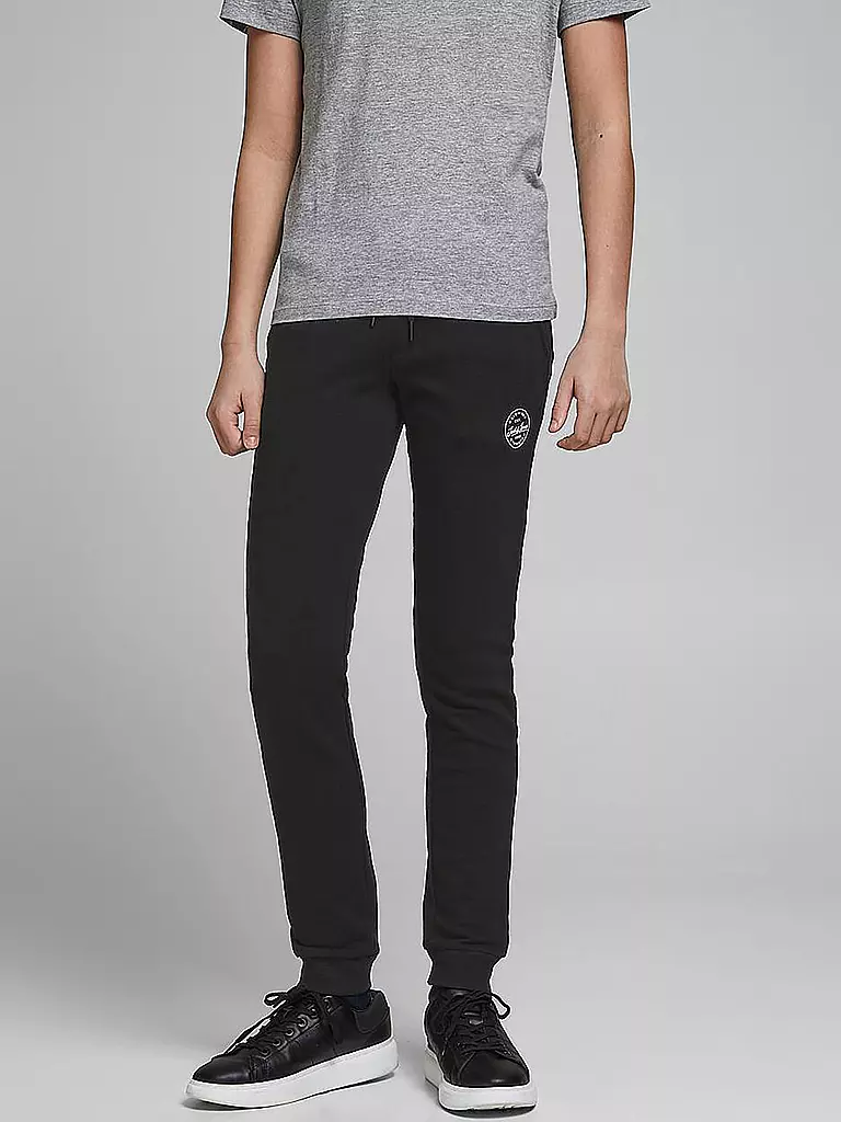 JACK & JONES | Jungen Jogginghose JJIGORDON | Schwarz