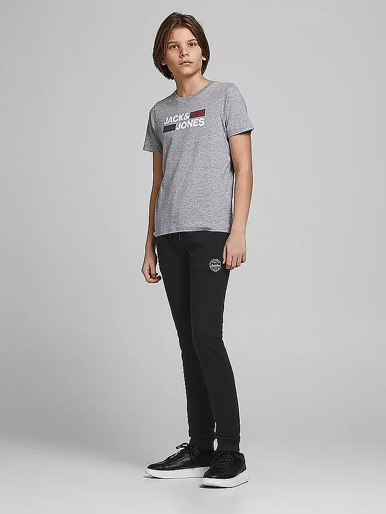 JACK & JONES | Jungen Jogginghose JJIGORDON | Schwarz