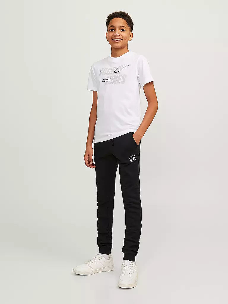 JACK & JONES | Jungen Jogginghose JJIGORDON | Schwarz