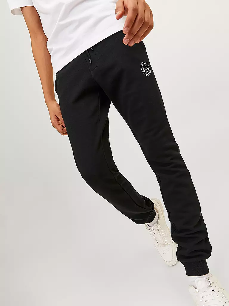 JACK & JONES | Jungen Jogginghose JJIGORDON | Schwarz