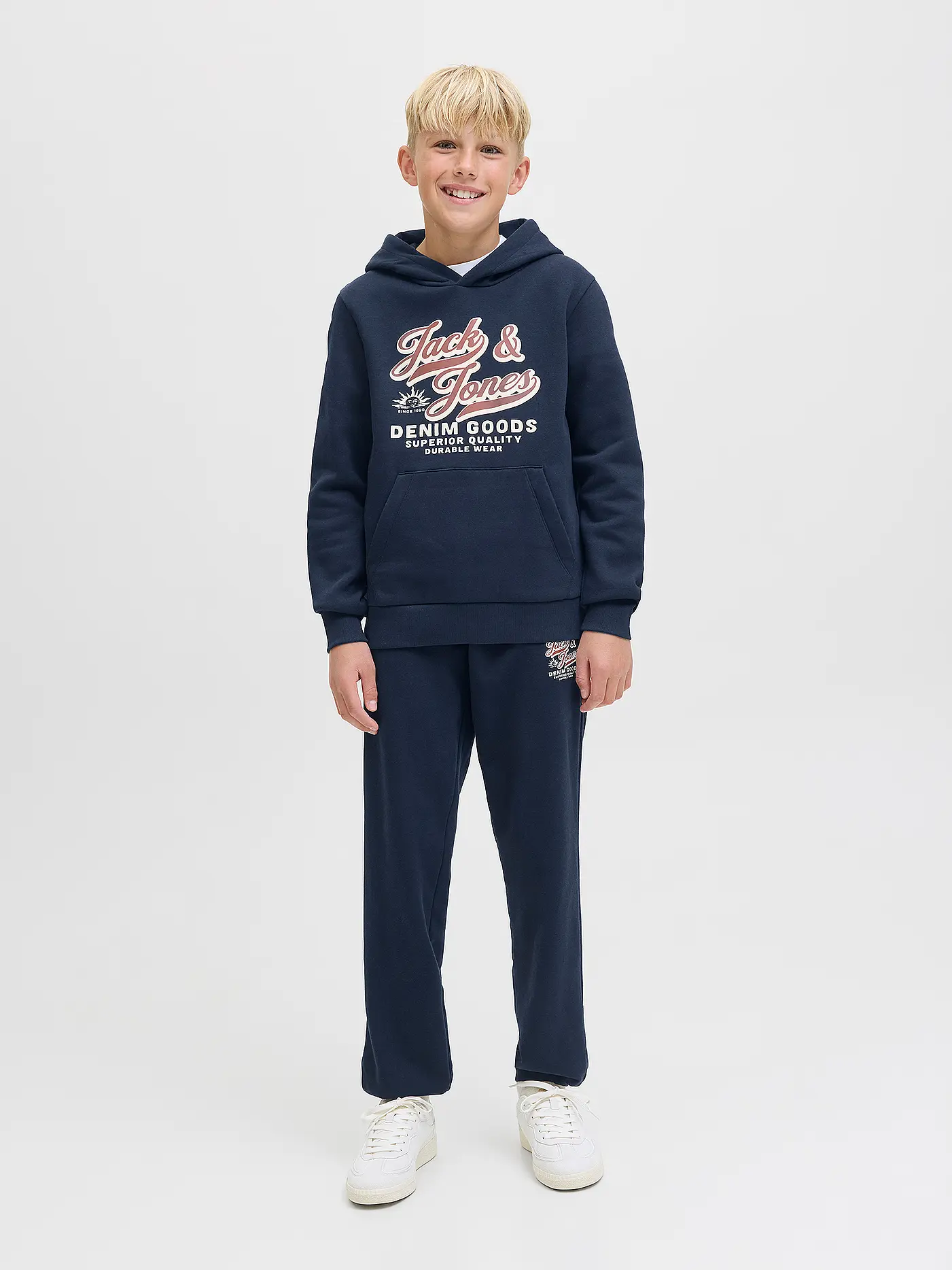 JACK & JONES | Jungen Jogginghose JPSTELOGO  | dunkelblau