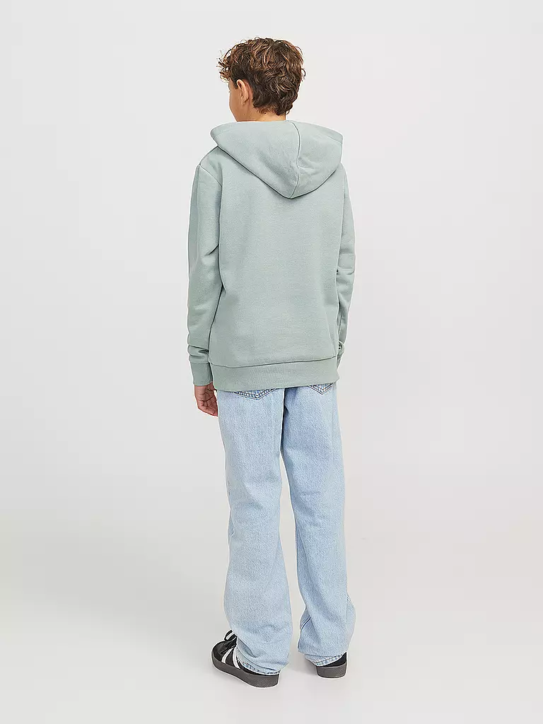 JACK & JONES | Jungen Kapuzensweater - Hoodie JJECALEB | braun