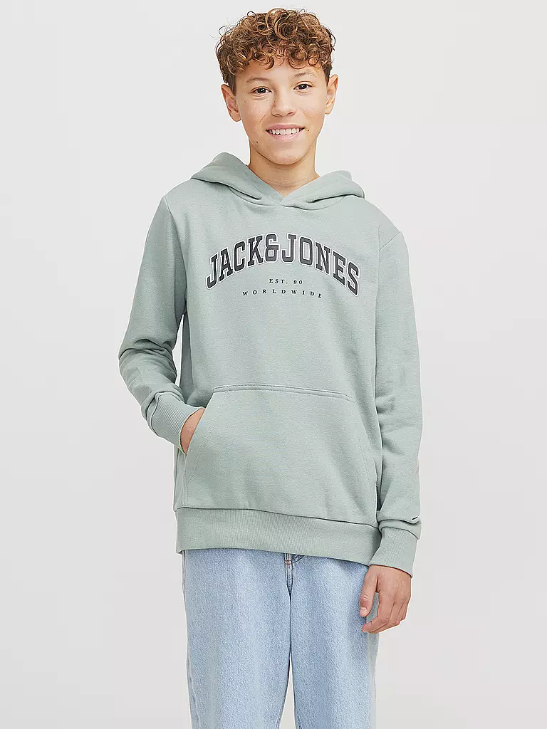 JACK & JONES | Jungen Kapuzensweater - Hoodie JJECALEB | braun