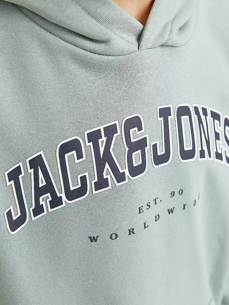 JACK & JONES | Jungen Kapuzensweater - Hoodie JJECALEB | braun