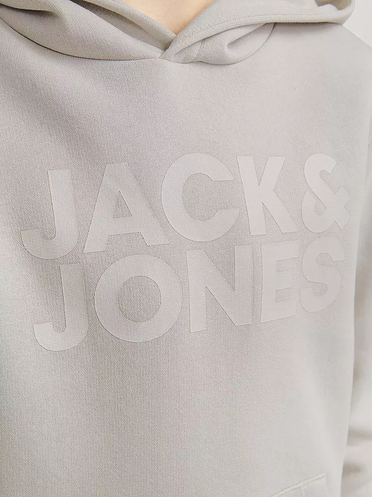 JACK & JONES | Jungen Kapuzensweater - Hoodie JJECORP | beige