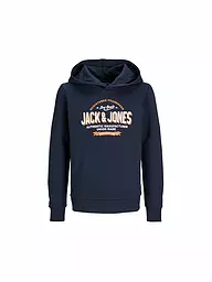 JACK & JONES | Jungen Kapuzensweater - Hoodie JJELOGO | Dunkelblau