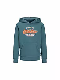JACK & JONES | Jungen Kapuzensweater - Hoodie JJELOGO | Petrol