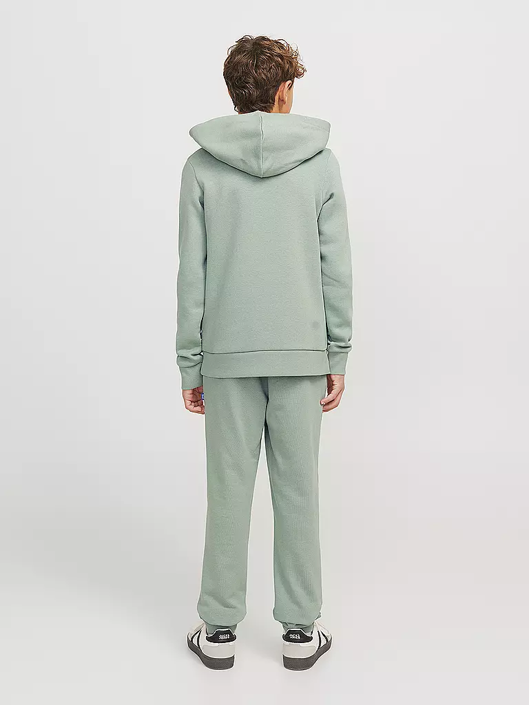 JACK & JONES | Jungen Kapuzensweater - Hoodie JJELOGO | beige