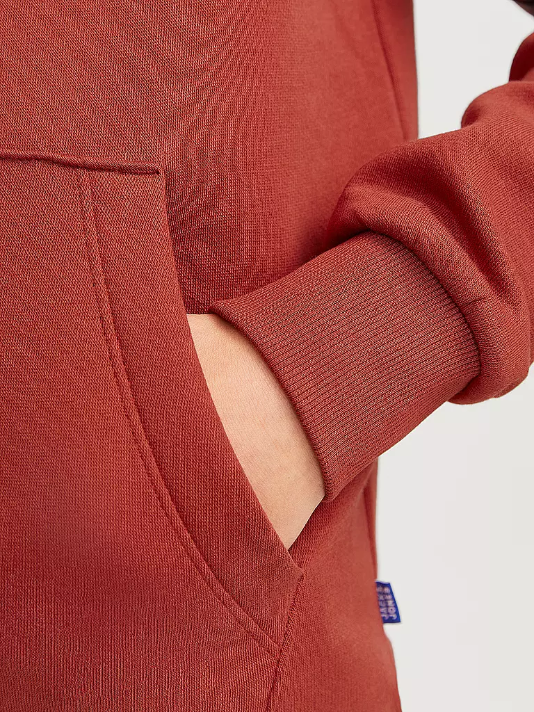 JACK & JONES | Jungen Kapuzensweater - Hoodie JJELOGO | Rot