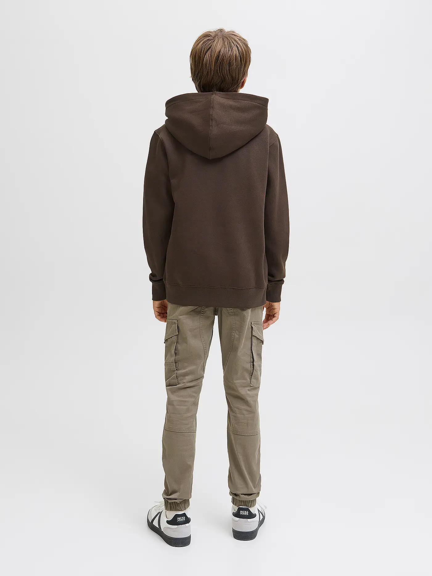 JACK & JONES | Jungen Kapuzensweater - Hoodie JJESTAR JJ  | braun