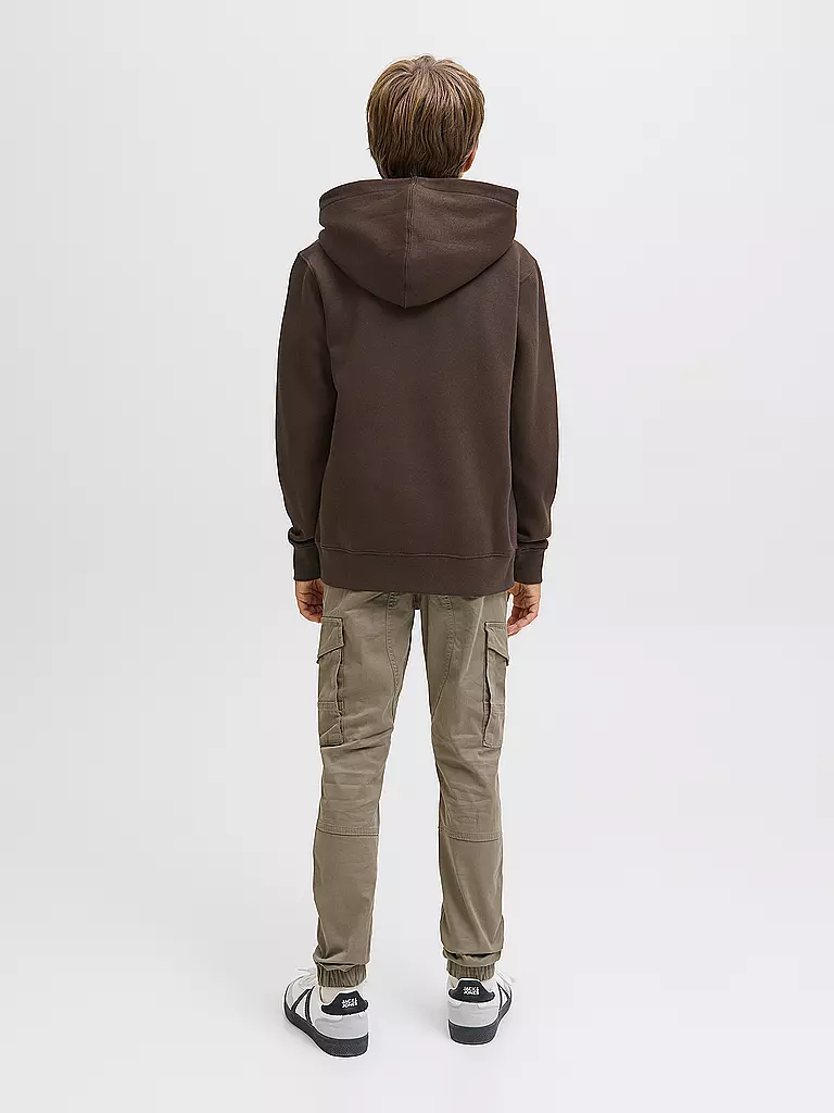 JACK & JONES | Jungen Kapuzensweater - Hoodie JJESTAR JJ | dunkelgrün