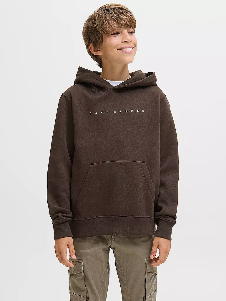 JACK & JONES | Jungen Kapuzensweater - Hoodie JJESTAR JJ | dunkelgrün