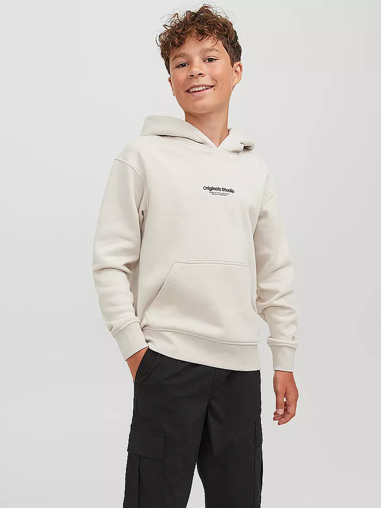 JACK & JONES | Jungen Kapuzensweater - Hoodie JORVESTERBRO | beige