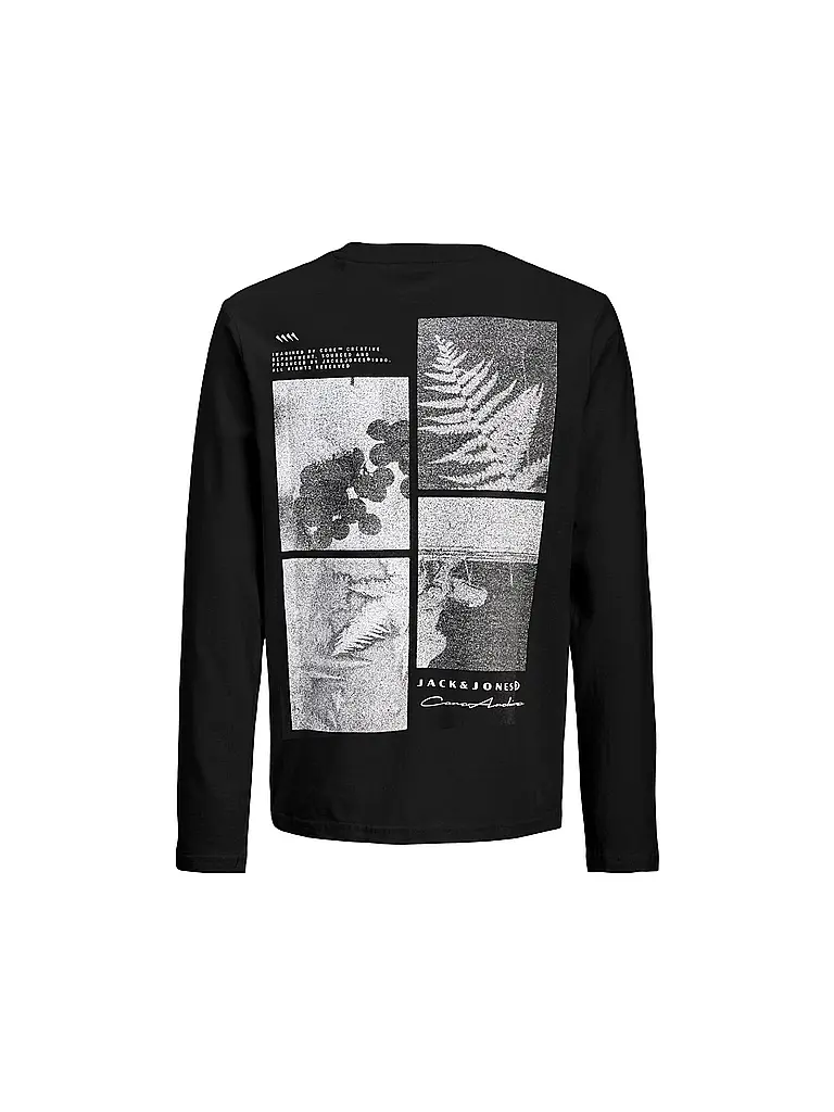JACK & JONES | Jungen Langarmshirt JCOPOINT  | Schwarz