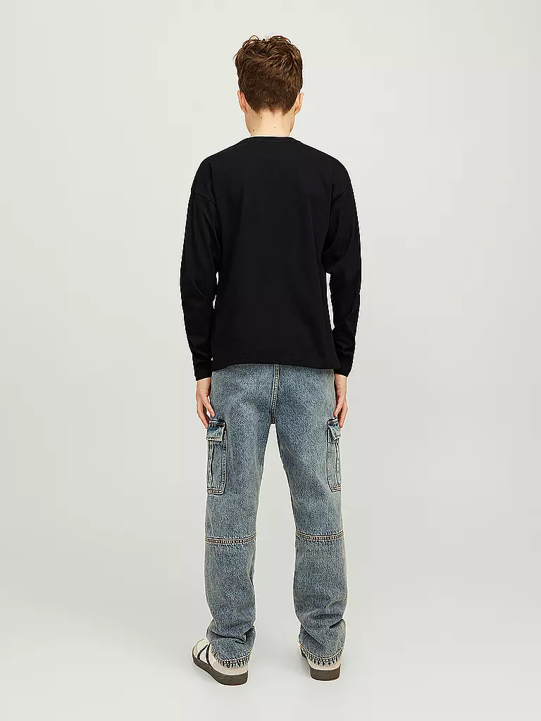 JACK & JONES | Jungen Langarmshirt JJECALEB | blau
