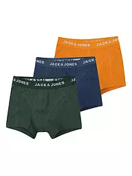 JACK & JONES | Jungen Pants 3-er Pkg. JACKEX dark green/dark cheddar - ensign bl | Dunkelgrün