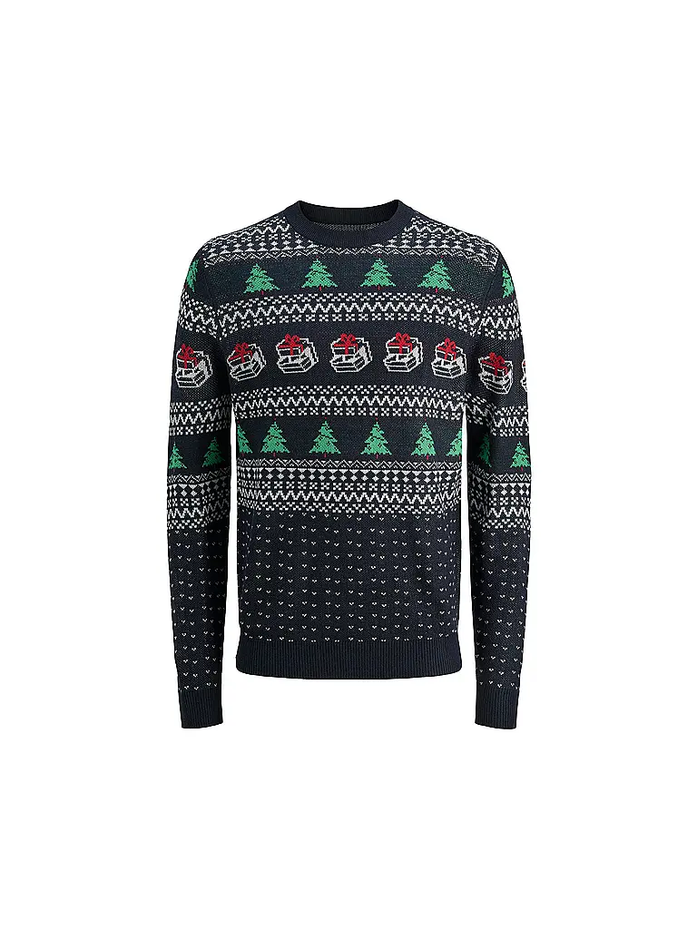 JACK & JONES | Jungen Pullover JJXMAS | dunkelblau