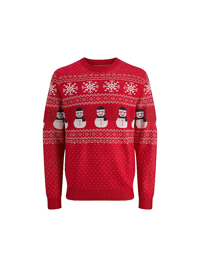 JACK & JONES | Jungen Pullover JJXMAS | rot