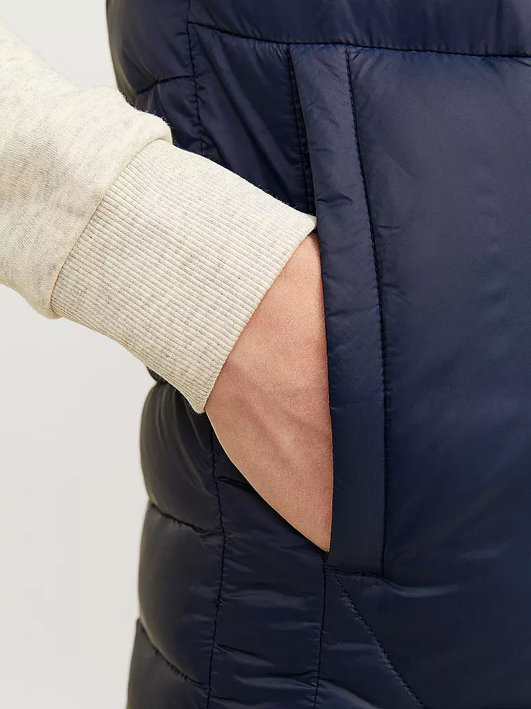 JACK & JONES | Jungen Steppgilet JJESPRINT PUFFER | Dunkelblau