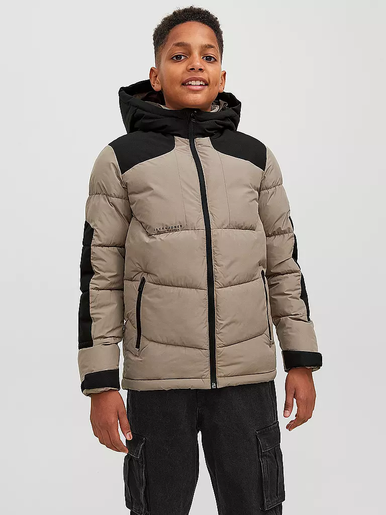 JACK & JONES | Jungen Steppjacke JCOOTIS | dunkelrot