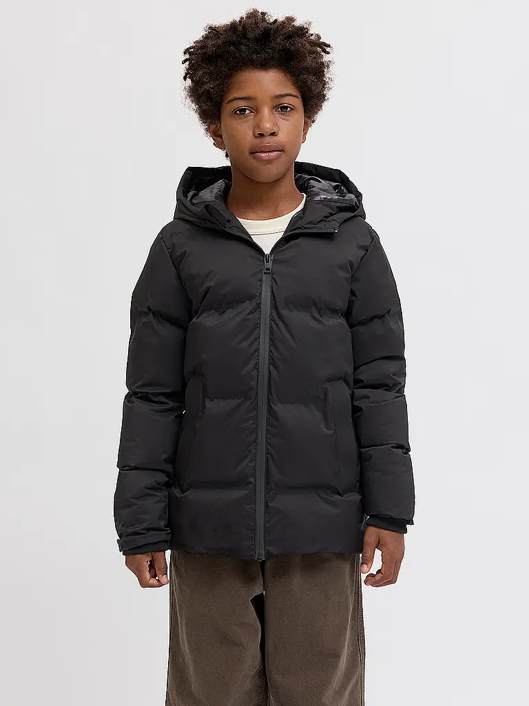 JACK & JONES | Jungen Steppjacke JJKAITO | schwarz