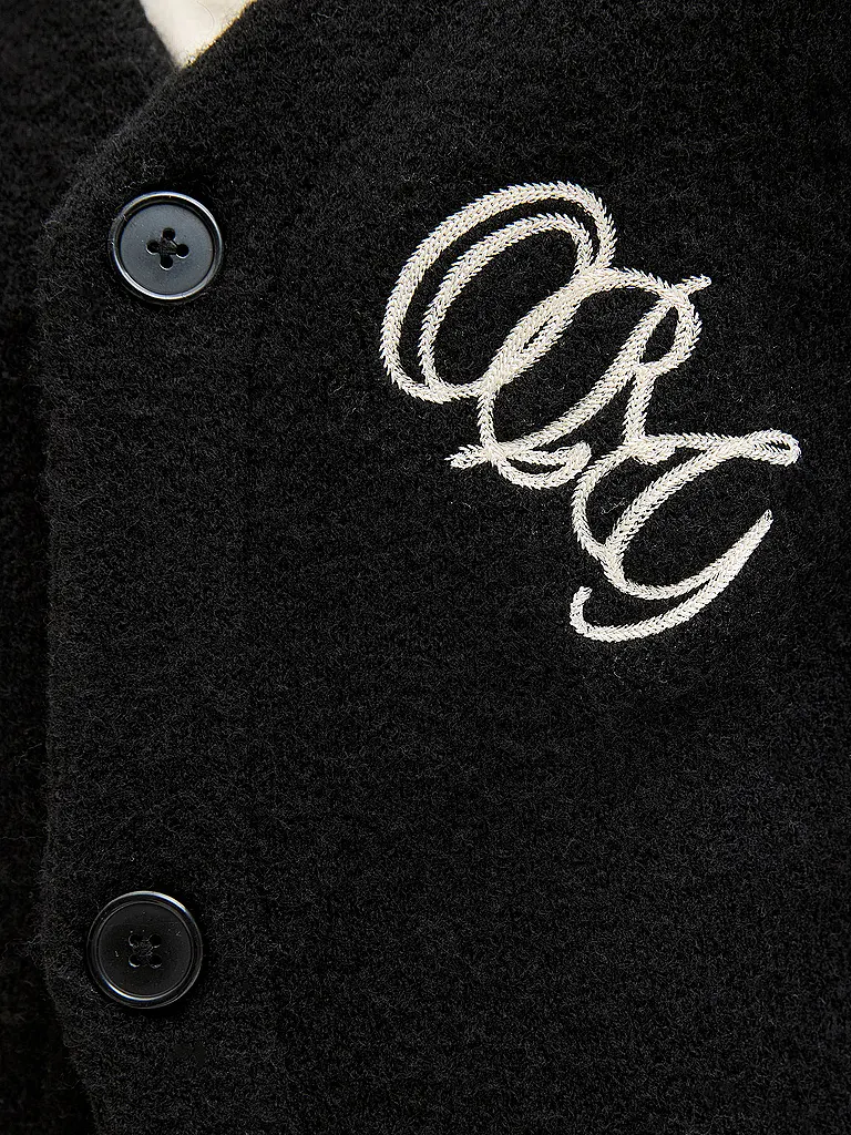 JACK & JONES | Jungen Strickjacke JORBEDFORD | Schwarz