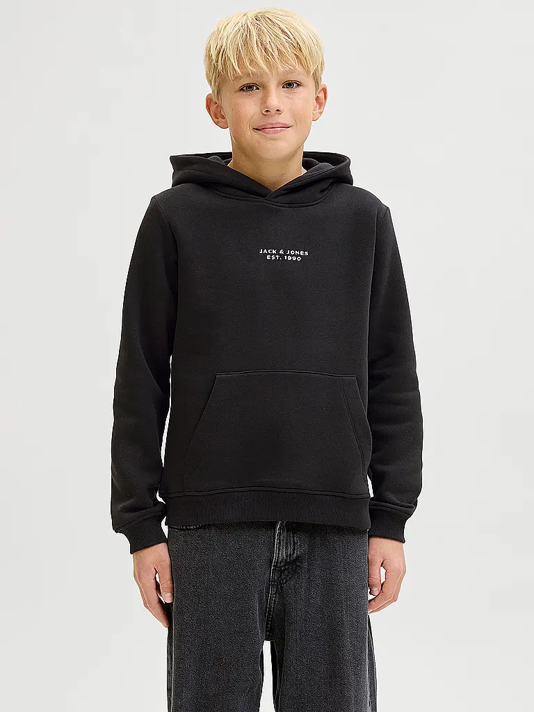 JACK & JONES | Jungen Sweater JCOPOINT | Schwarz