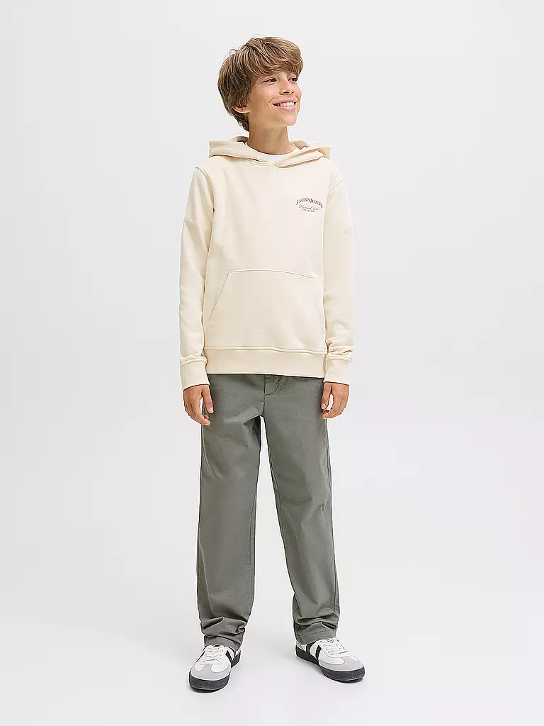 JACK & JONES | Jungen Sweater JJEBRANDES  | creme