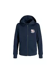 JACK & JONES | Jungen Sweatjacke JJELOGO | Dunkelblau