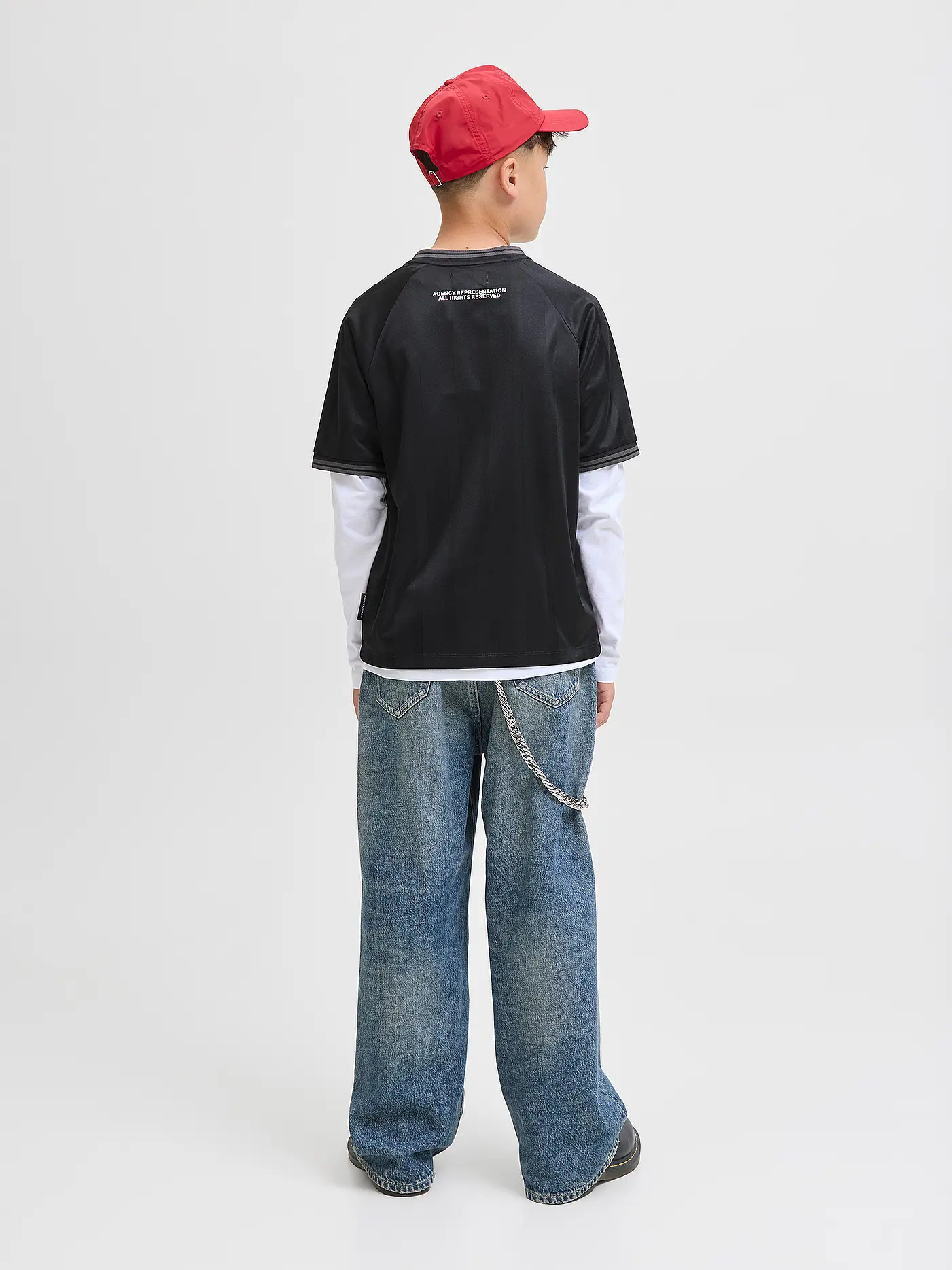 JACK & JONES | Jungen T-Shirt JCOCOVER | schwarz