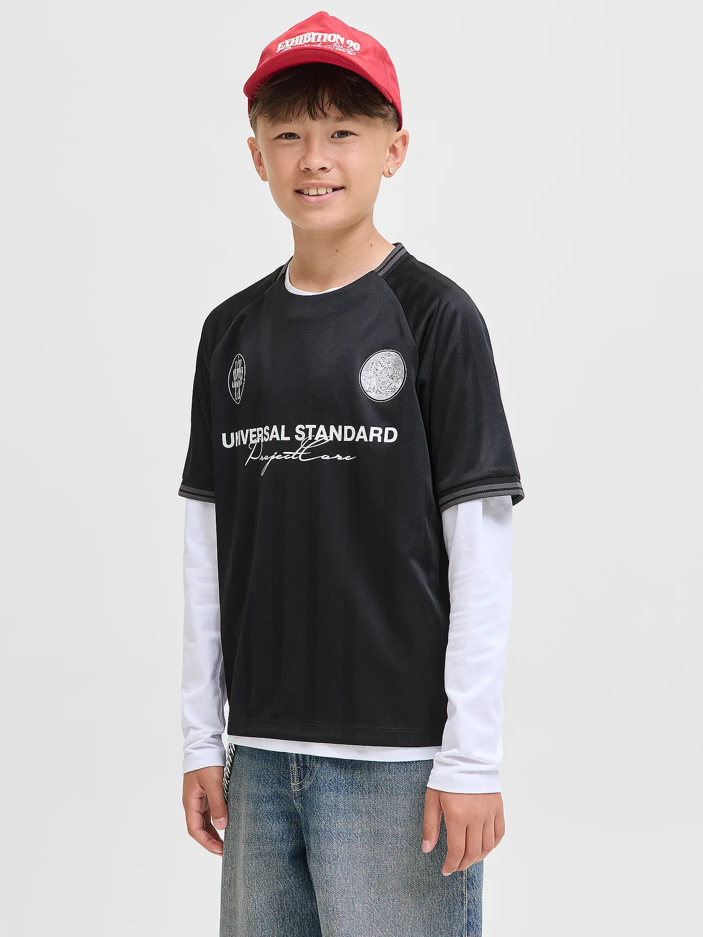 JACK & JONES | Jungen T-Shirt JCOCOVER | schwarz