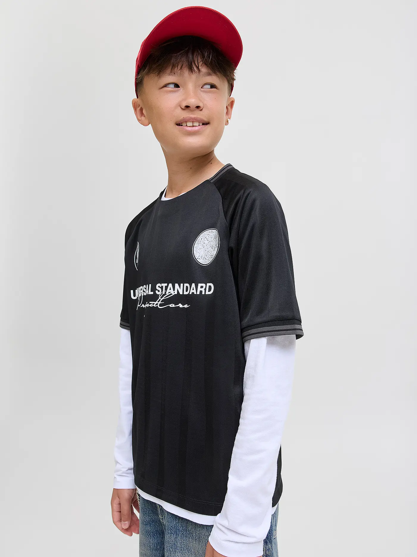 JACK & JONES | Jungen T-Shirt JCOCOVER | schwarz