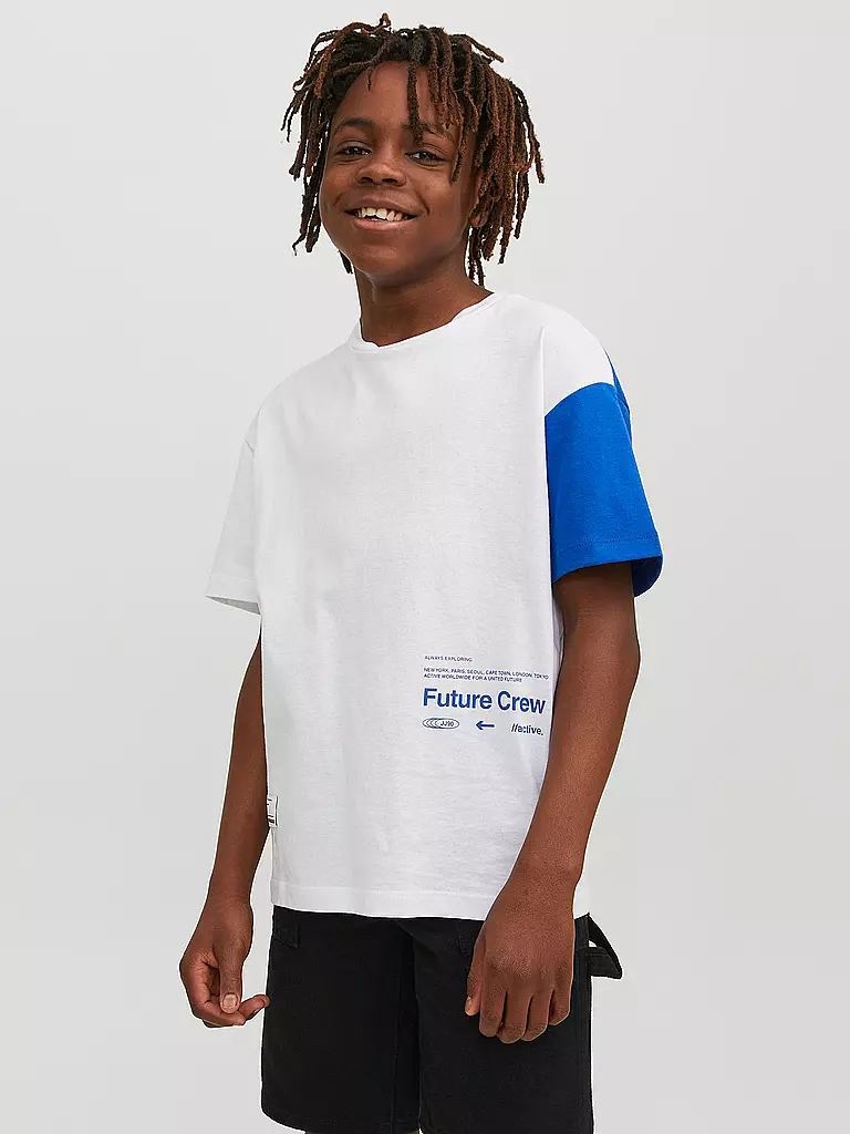 JACK & JONES | Jungen T-Shirt JCOMAGIC | dunkelblau