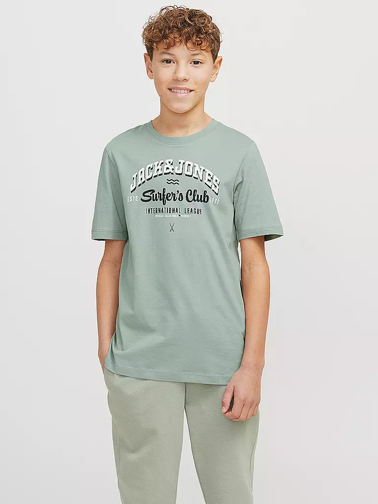 JACK & JONES | Jungen T-Shirt JJELOGO | petrol