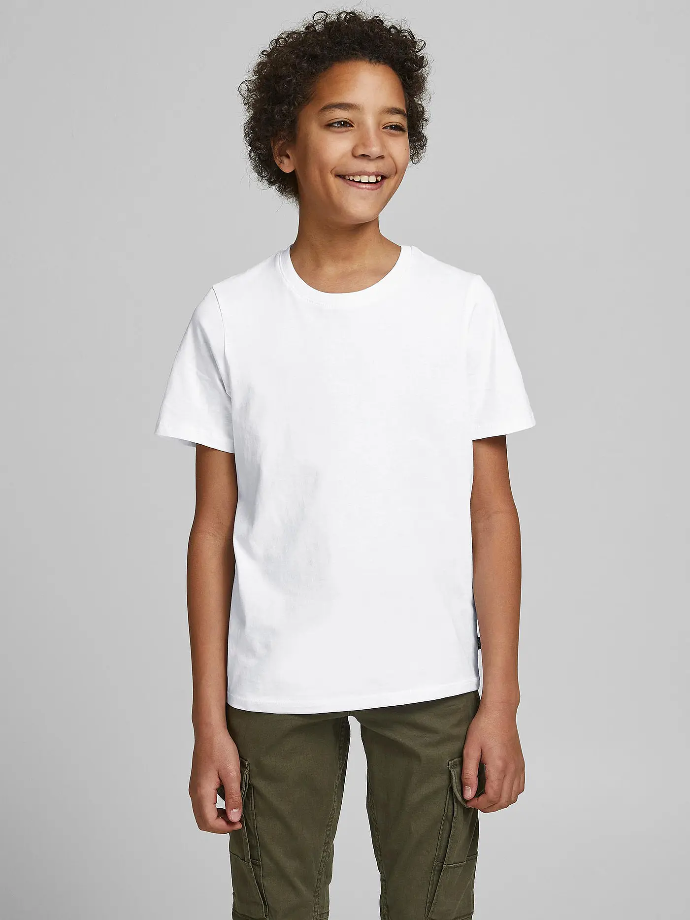 JACK & JONES | Jungen T-Shirt JJEORGANIC | weiss
