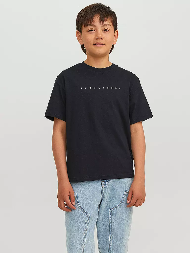JACK & JONES | Jungen T-Shirt JJESTAR JJ | dunkelblau